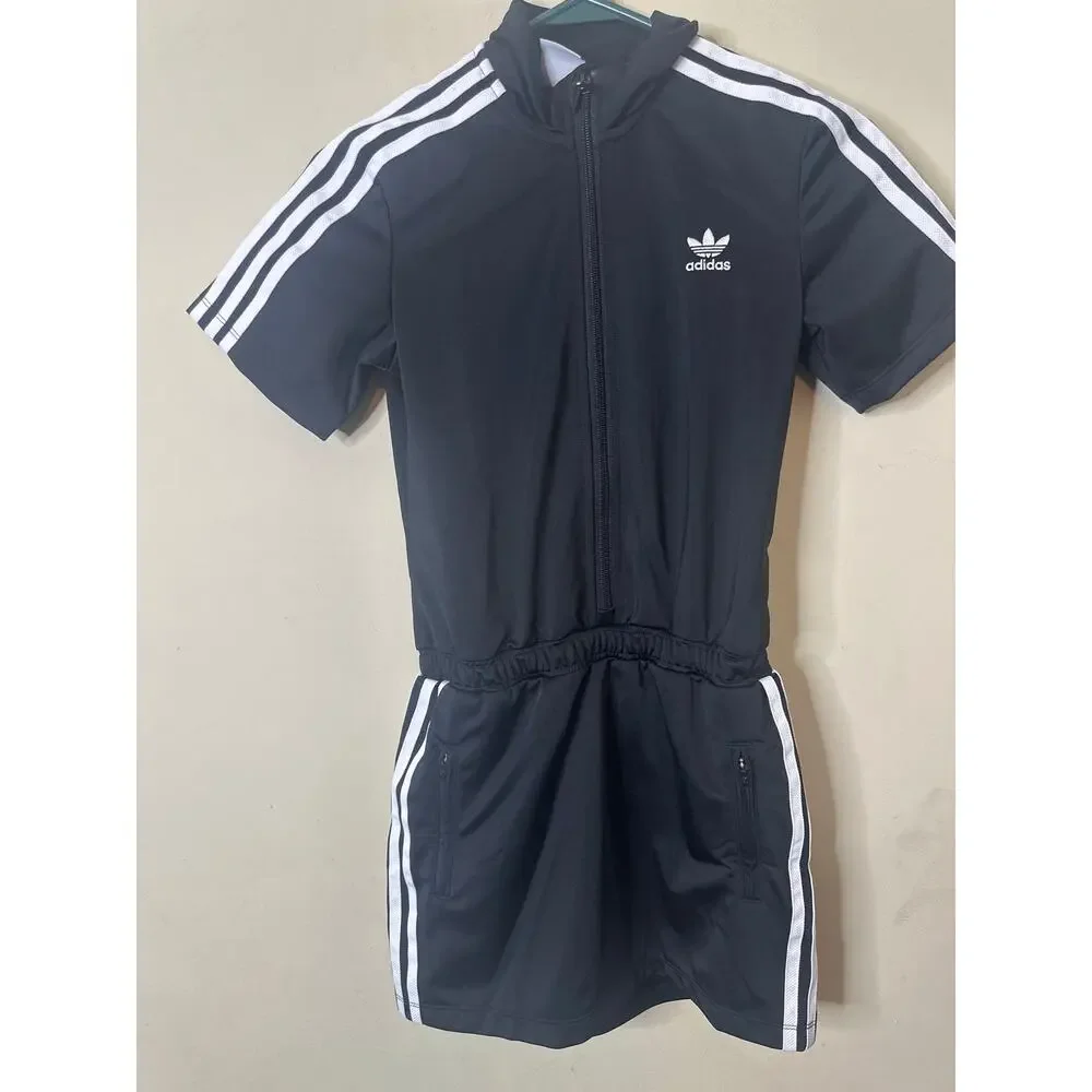 adidas Kids' Firebird Dress in Black S